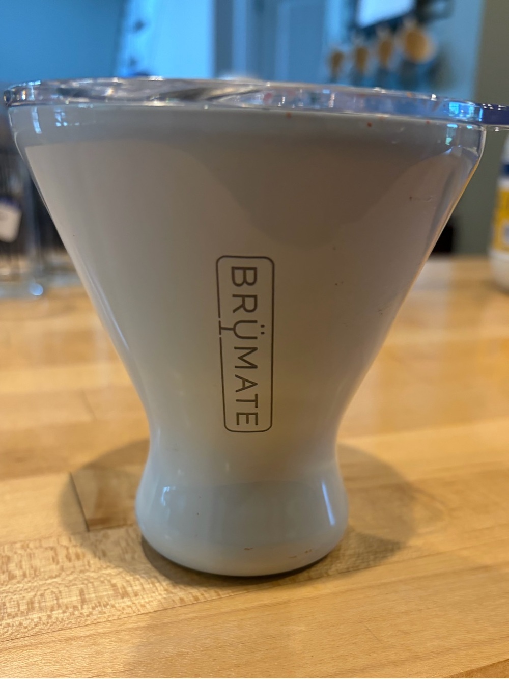 BrüMate MargTini Tumbler 10oz white w/lid-Retired